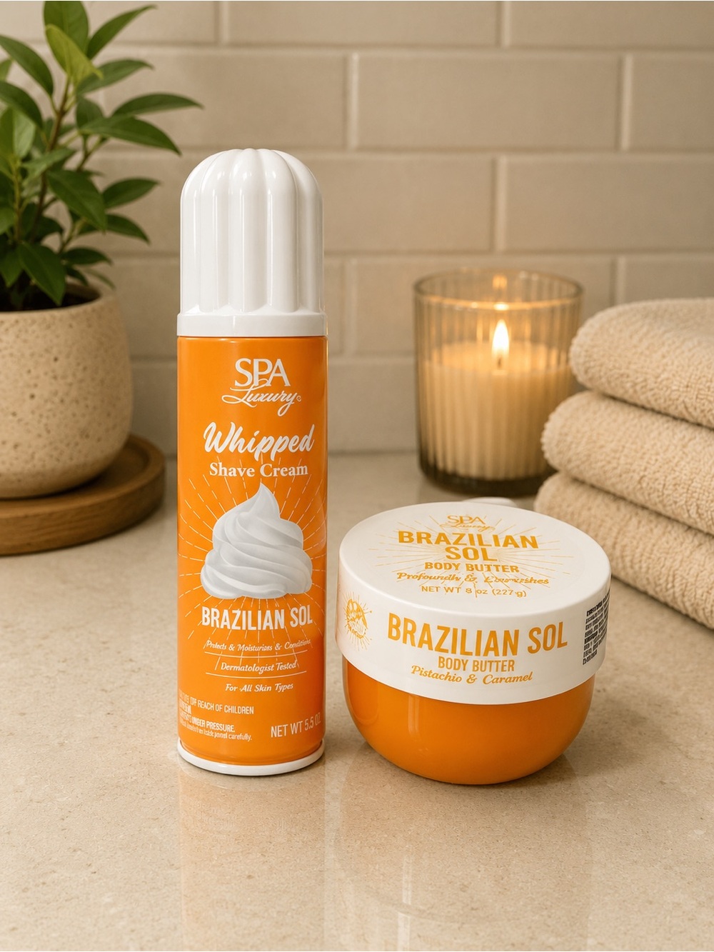 Brazilian Sol Whipped Shave Cream & Body Butter